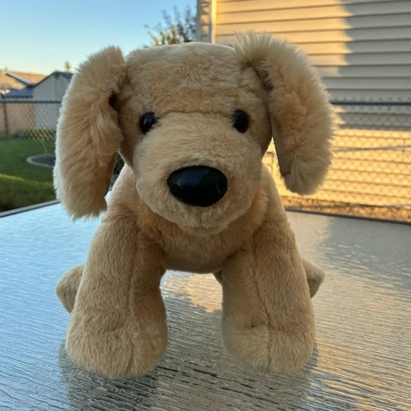 BAB Build-A-Bear Tan Golden Retriever Plush Stuffed Animal - Picture 2 of 10